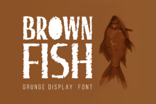 Brown Fish Font: A Crafters’ Best Friend for Beautiful, Readable Designs
