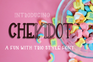 Chekidot: A Fun Font for Digital Design