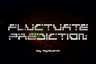 Fluctuate Prediction: A Creative Display Typeface for Branding