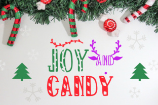 Joy and Candy Font for Festive Editorial Design