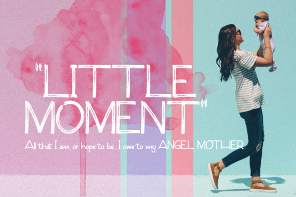 Little Moment: A Font for Impactful Digital Communication