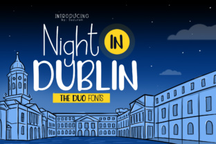 Night in Dublin: A Display Font for Editorial Creativity