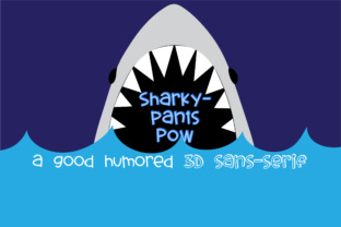 Sharkypants Pow: A Font That Elevates Brand Identity