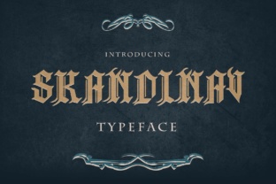 Skandinav: A Tattoo-Inspired Typeface for Bold Branding