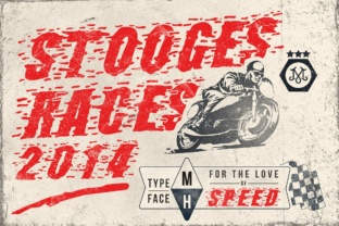 Stooges Races Font for Business Branding