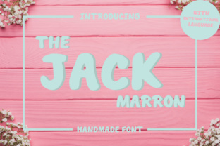 The Jack Marron: A Display Font for Impactful Digital Design