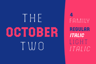 The October Two: A Display Font for Impactful Digital Communication