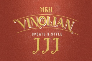 Vinolian Display Font for Web Design