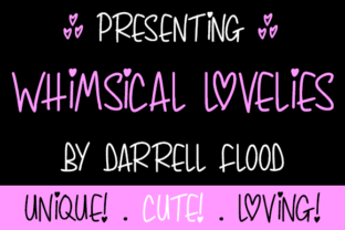 Whimsical Lovelies: A Font for Heartfelt Digital Communication